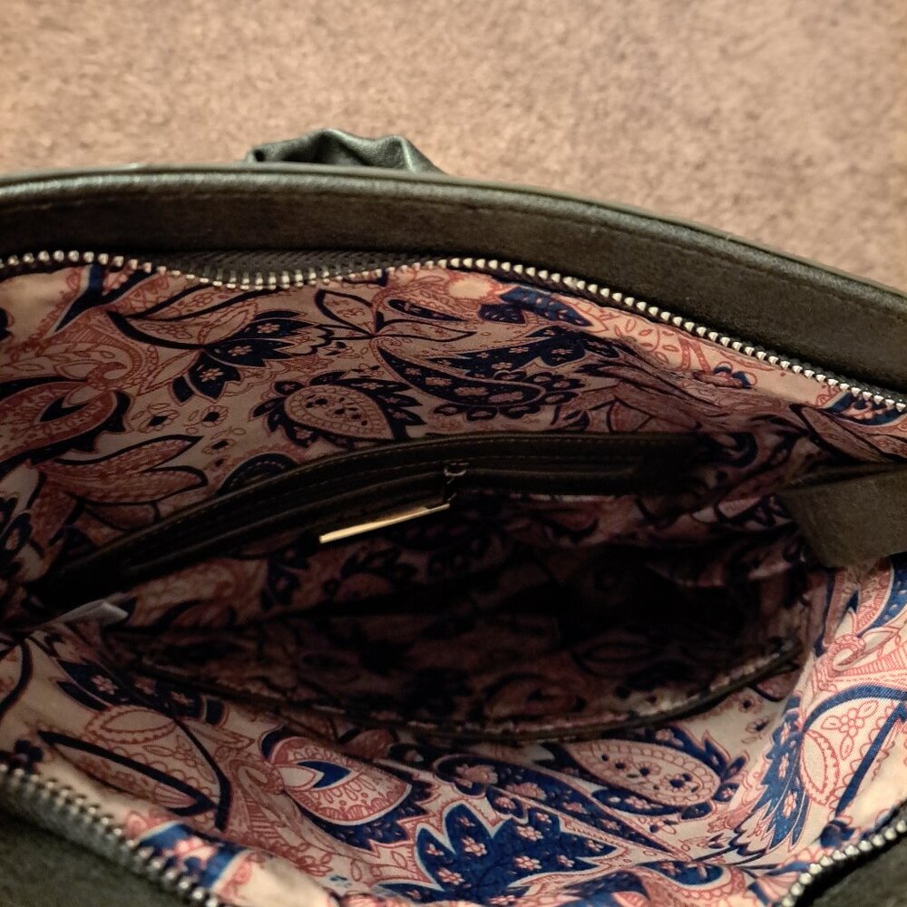 URBAN EXPRESSIONS LENNON CONVERTIBLE BACKPACK PURSE-VEGAN LEATHER - Picture 10 of 12